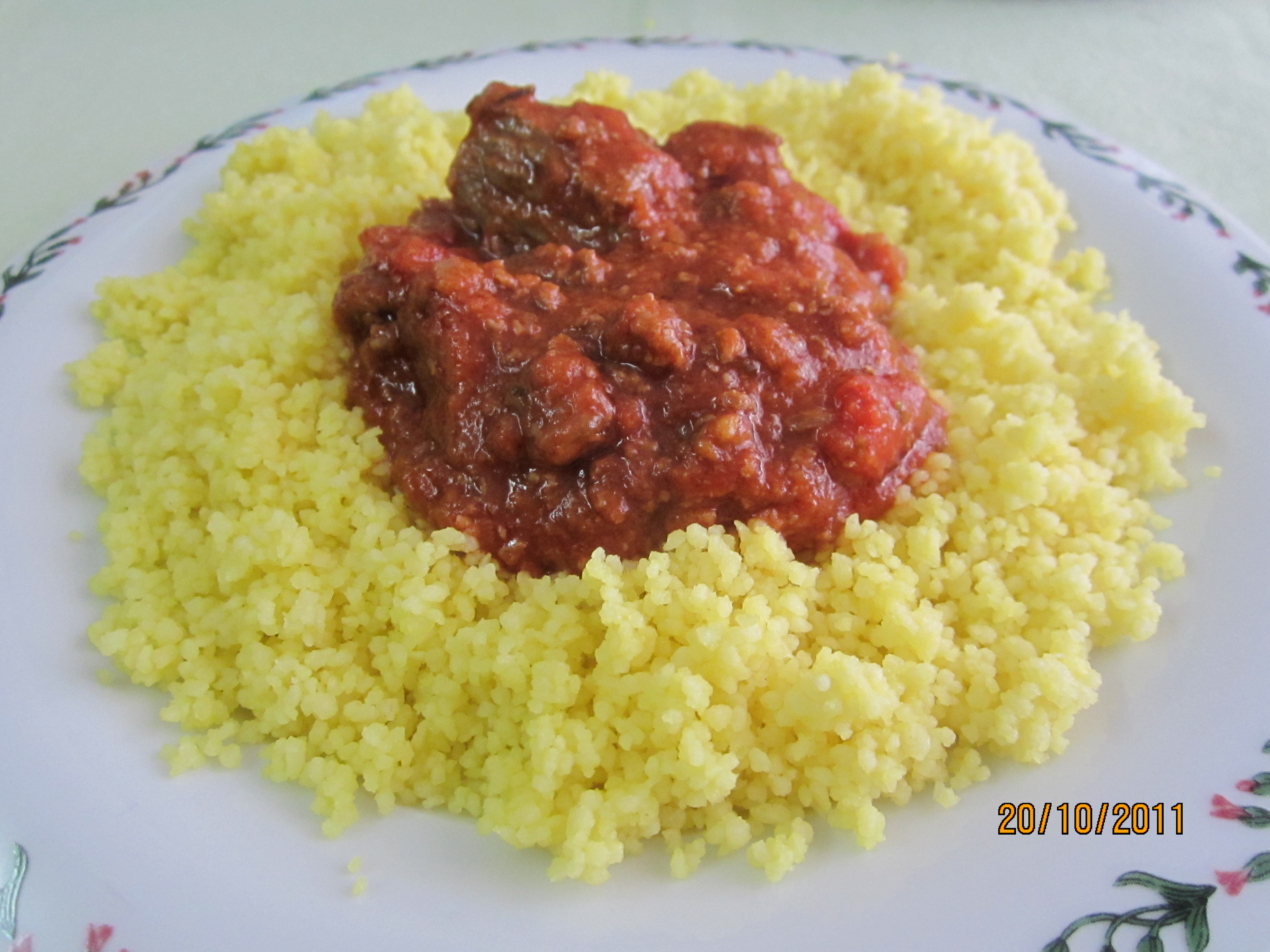 Cous Cous Con Spezzatino Di Carne Le Meraviglie Di Cicetta