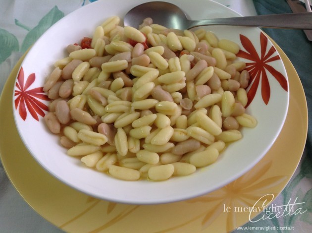 cavatelli con fagioli